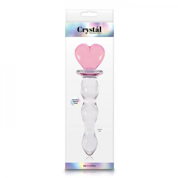 Crystal heart of glass