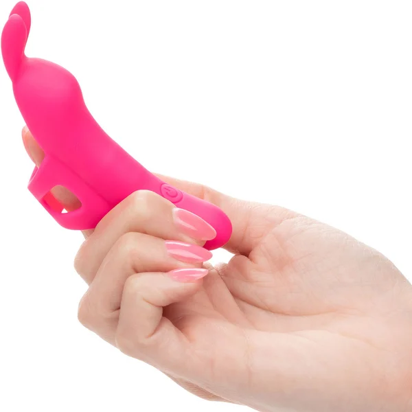Neon Vibes - The Flirty Vibe Rechargeable Silicone Finger Vibrator By CalExotics - Pink — image 21 of 25
