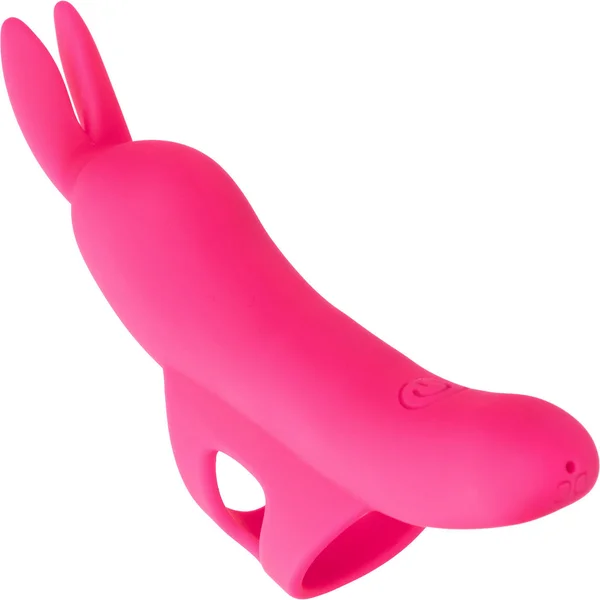 Neon Vibes - The Flirty Vibe Rechargeable Silicone Finger Vibrator By CalExotics - Pink — image 19 of 25