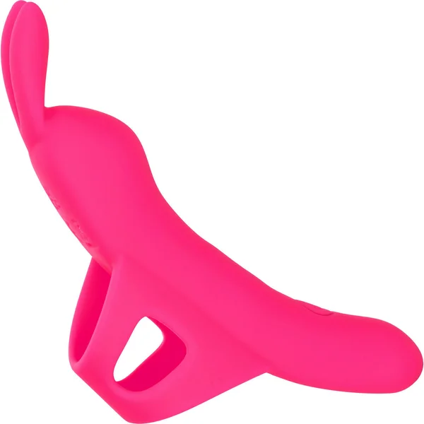 Neon Vibes - The Flirty Vibe Rechargeable Silicone Finger Vibrator By CalExotics - Pink — image 25 of 25