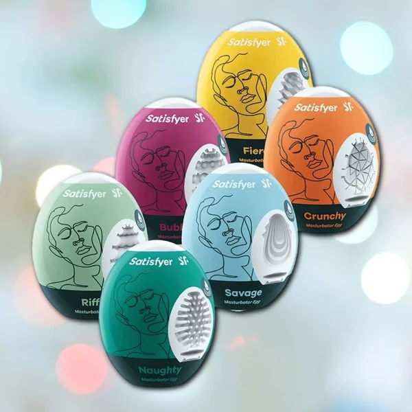 Satisfyer Masturbator Egg (4-Pack) — image 2 of 5