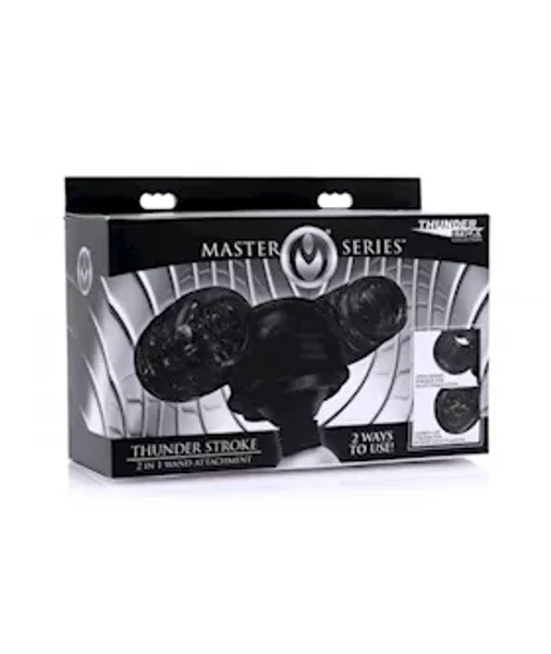 Thunder Stroke 2-in-1 Wand Attachment - Black — image 3 of 6