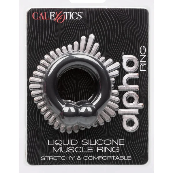 Alpha Liquid Silicone Muscle Ring - Black — image 19 of 23
