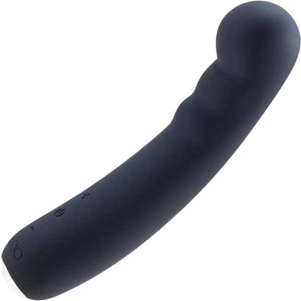 Midori Rechargeable Waterproof Silicone G-Spot Vibrator by VeDO - Just Black — image 13 of 14