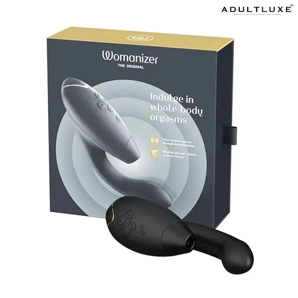 Womanizer DUO 2 Silicone Pleasure Air Clitoral & G-Spot Stimulator - Black — image 25 of 25