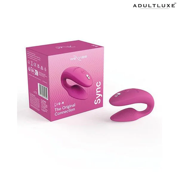 We-Vibe Sync Rechargeable Silicone Remote & App Controlled Couples Vibrator - Dusty Pink — image 25 of 25