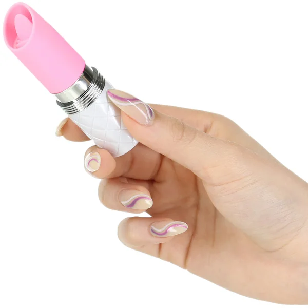 Pillow Talk Lusty Luxurious Rechargeable Silicone Flickering Massager - Pink — image 11 of 18