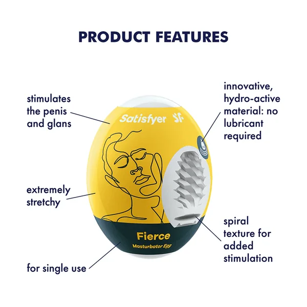 Satisfyer Masturbator Egg Fierce — image 11 of 11