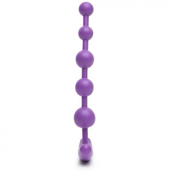 Pure Anal Beads with T-Bar Handle 6.5 Inch