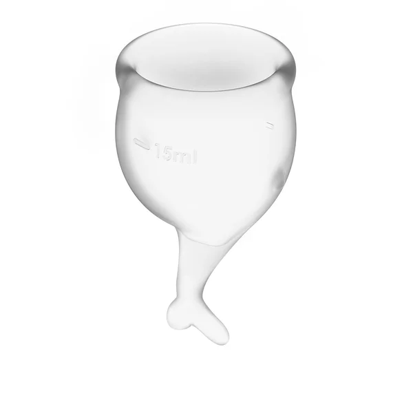 Feel Secure Menstrual Cup Transparent 2pcs — image 6 of 9