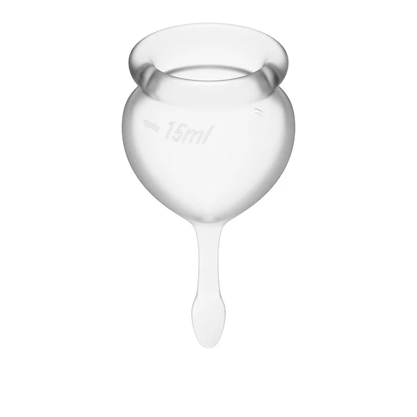 Feel Good Menstrual Cup Transparent 2pcs — image 6 of 9