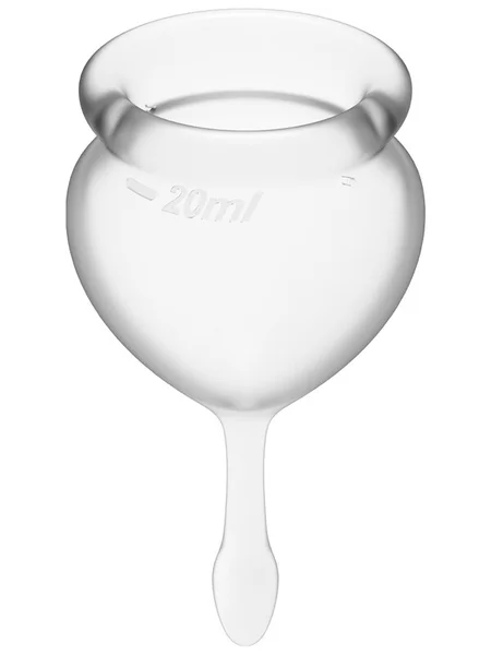 Feel Good Menstrual Cup Transparent 2pcs — image 9 of 9