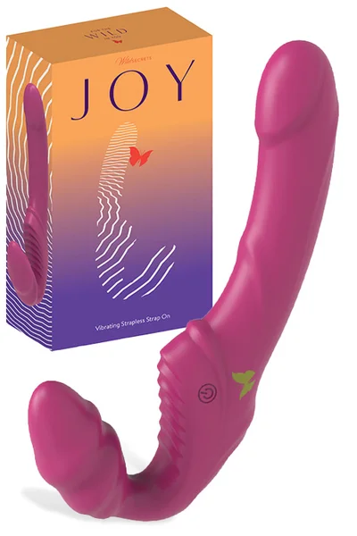 Wild Secrets Joy - 8.3" Vibrating Strapless Strap-On — image 7 of 11