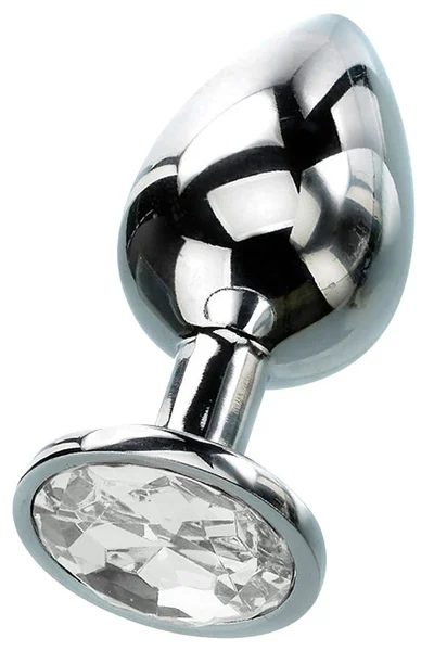 Curious Candy April - 2.7" Diamond Birthstone Butt Plug with Jewel — image 4 of 6