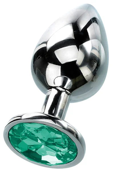 Curious Candy May - 2.7" Emerald Birthstone Butt Plug with Jewel