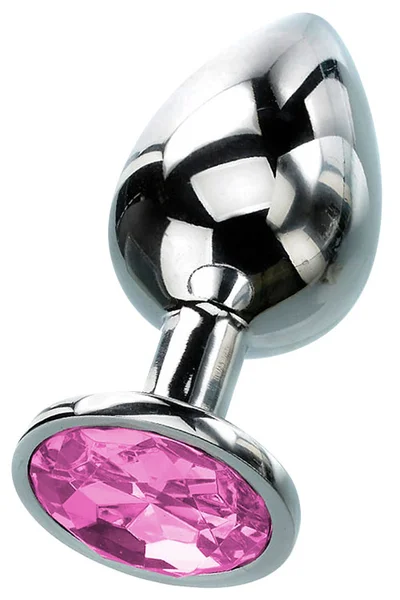 Curious Candy October - 2.7" Tourmaline Birthstone Butt Plug with Jewel — image 4 of 6