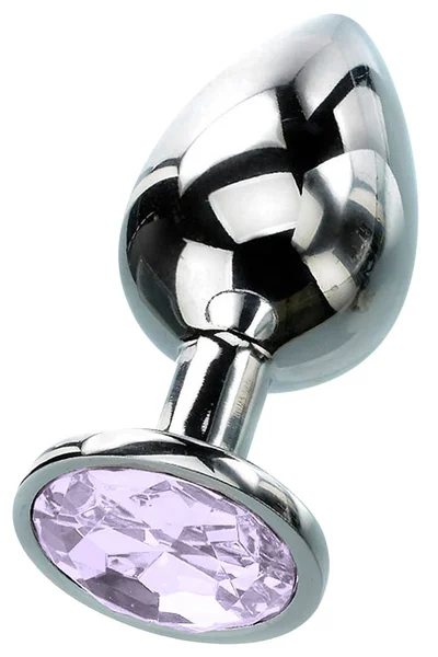 Curious Candy June - 2.7" Moonstone Birthstone Butt Plug with Jewel — image 4 of 6