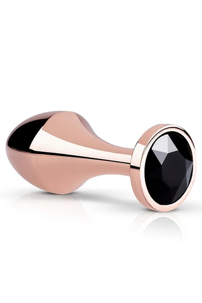 Rosy Gold Nouveau - 3.7" Metal Butt Plug — image 8 of 10