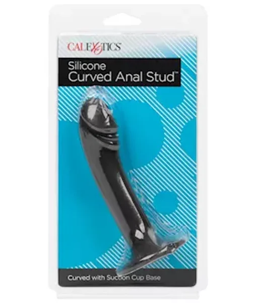 Silicone Curved Anal Stud — image 9 of 9