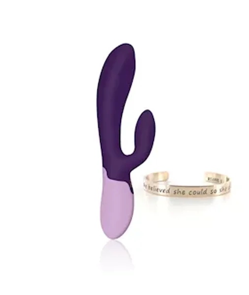 Rs Essentials Xena Rabbit Vibrator Deep - Purple — image 2 of 2