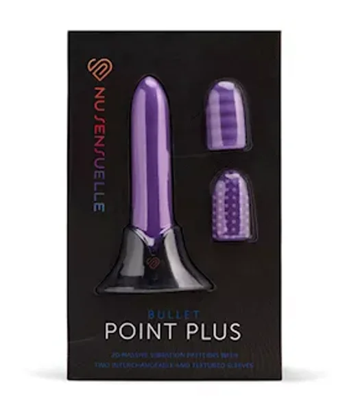 Nu Sensuelle Point Plus 20 Function Bullet  - Purple - 3.6 Inch — image 7 of 7