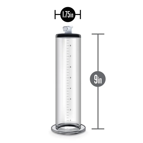 Performance - 9 Inch X 1.75 Inch Penis Pump  Cylinder – Clear — image 12 of 14