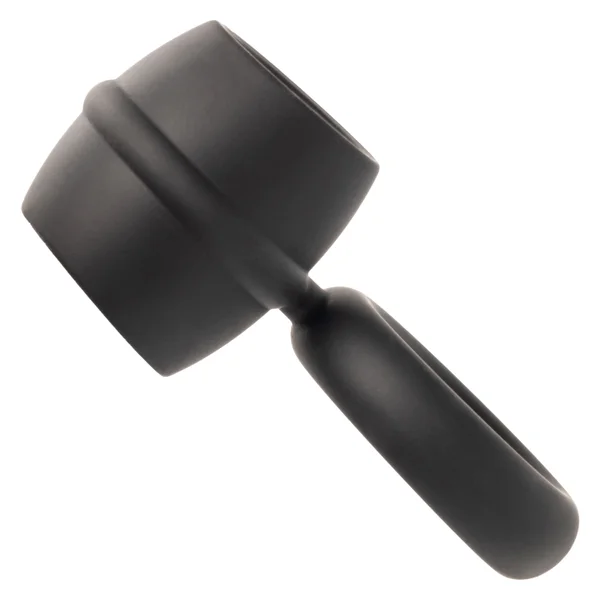 Alpha Liquid Silicone Dual Support Magnum Ring - Black — image 25 of 25