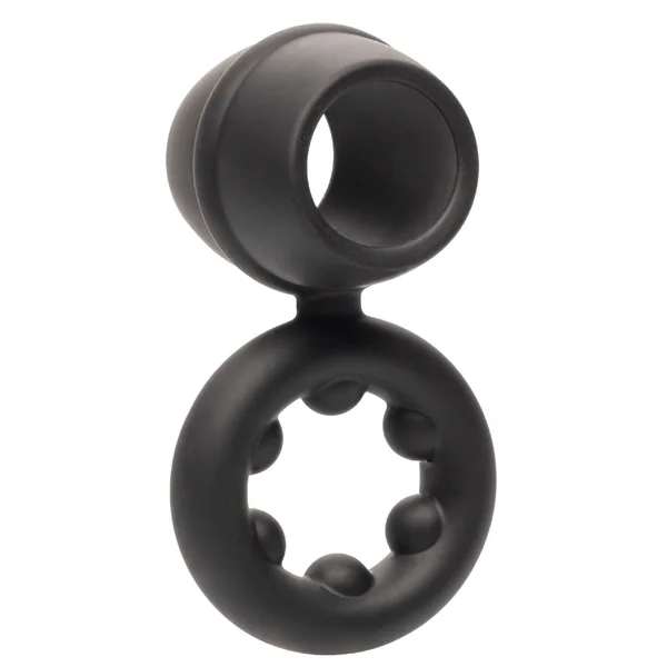 Alpha Liquid Silicone Dual Support Magnum Ring - Black — image 21 of 25