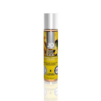System JO Banana Lick H2o Flavoured Lubricant 30ml
