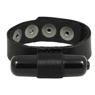 Vibrating Leather Ring