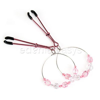Beaded nipple clamps