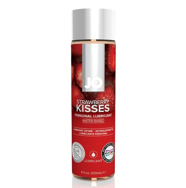 System JO Strawberry Kiss H2o Flavoured Lubricant (120ml)