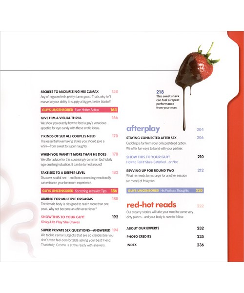 Cosmo's Guide to Red Hot Sex