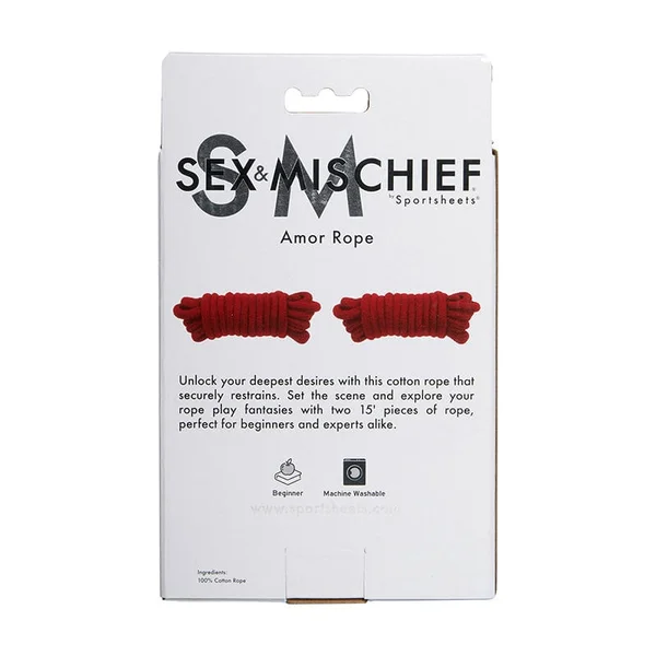 Sex & Mischief Amor Rope, 30 Feet - By Sportsheets — image 24 of 24