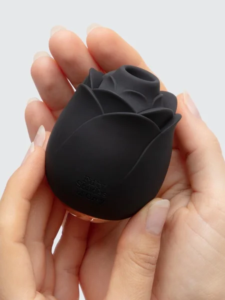 Fifty Shades of Grey Black Rose Silicone Clitoral Suction Stimulator — image 8 of 8