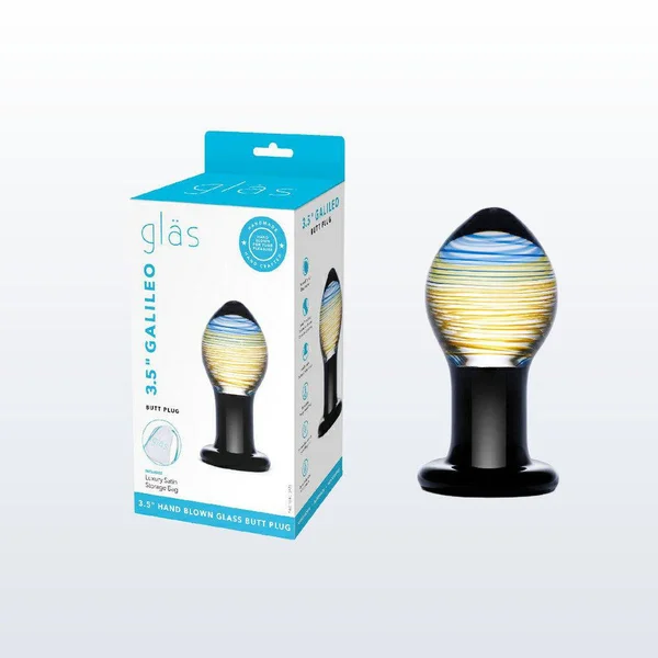 GLAS Galileo Butt Plug 3.5" — image 7 of 8