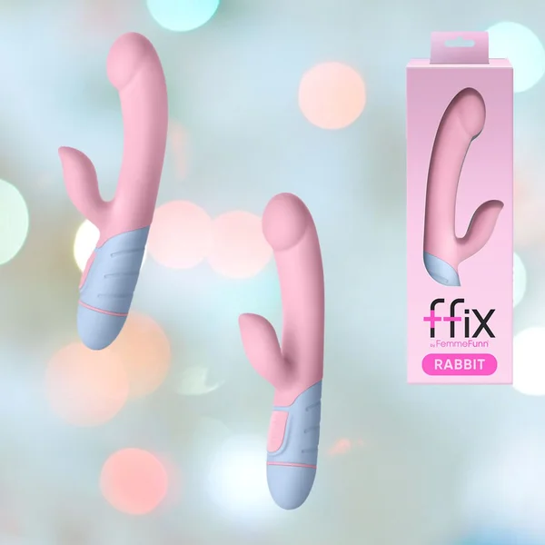 Femme Funn FFIX Rabbit Vibrator - Pink — image 5 of 9