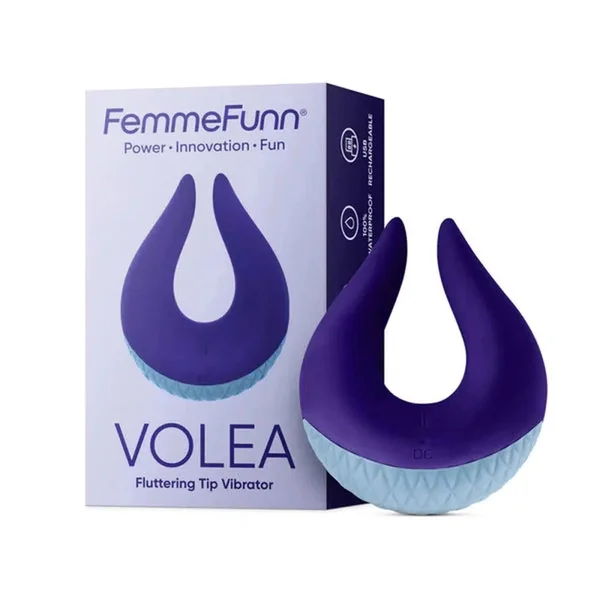 Femme Funn Volea Fluttering Tip Vibrator - Purple — image 6 of 9