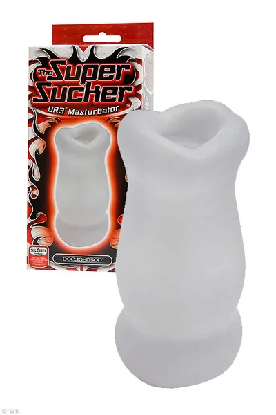 Doc Johnson Super Sucker - 5.4" Real Feel Stroker — image 3 of 3