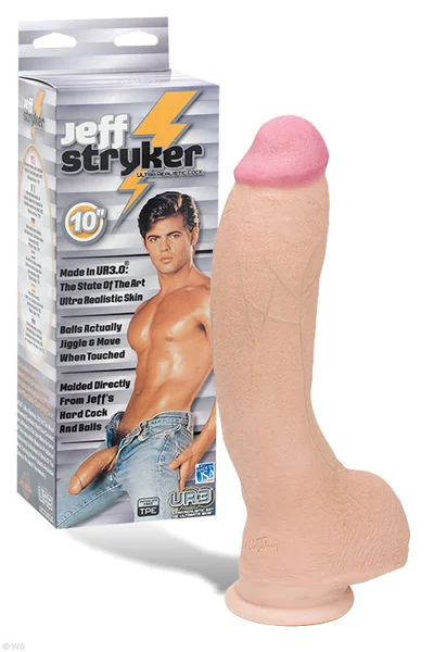 Doc Johnson Jeff Stryker Signature Cock - 10" Realistic Dildo — image 4 of 4