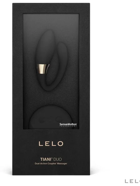 Lelo Tiani Duo Powerful Vibrator Dual Sensation Couples Massager Suit All Body Shape — image 18 of 19