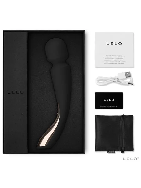 Lelo Smart Wand 2 Medium Luxurious Full Body Powerful Wand Massager Vibrator — image 20 of 21