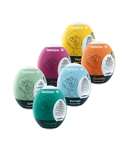 Satisfyer Masturbator Eggs Set Of 6 — image 8 of 8