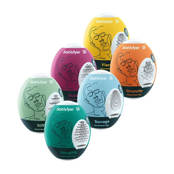 Satisfyer Masturbator Eggs Set Of 6 — image 6 of 8