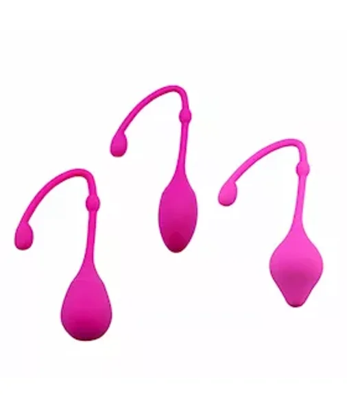 Silicone Beginner Kegel Set No.2 - Pink — image 2 of 2