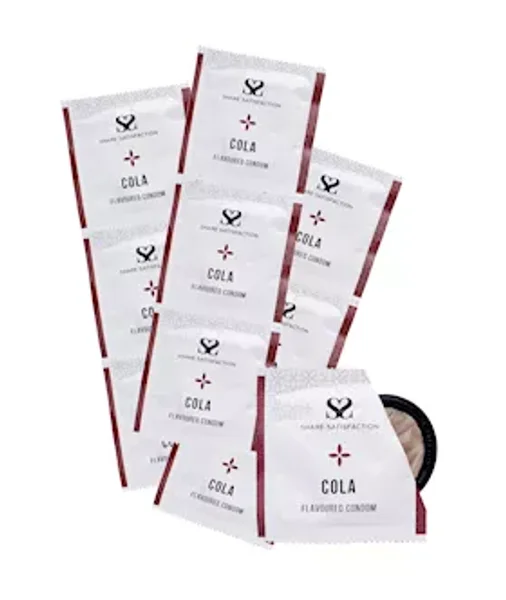 Share Satisfaction Cola Flavoured Condoms - 100 Bulk Pack - Cola — image 4 of 6