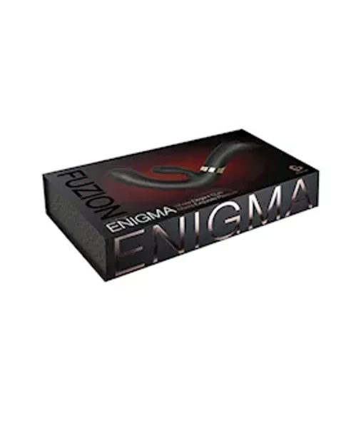 Fuzion Enigma Rabbit Vibrator - Black / Gold - 11.5 Inch — image 10 of 12