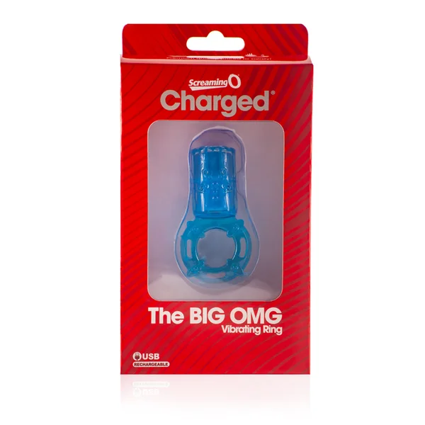 Big Omg Vibrating Ring - Blue - Each — image 8 of 11