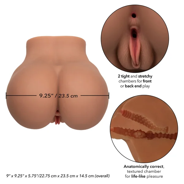Stroke It Bbl Booty - Brown — image 22 of 23