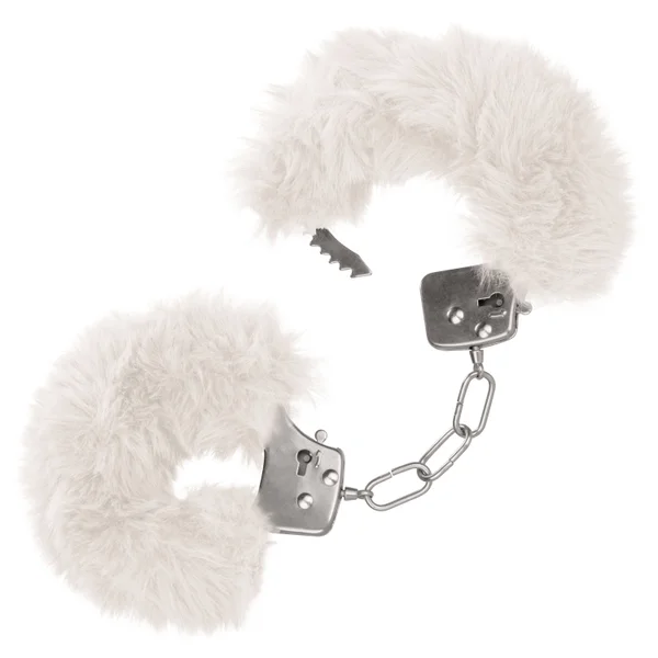 Ultra Fluffy Furry Cuffs - White — image 24 of 25